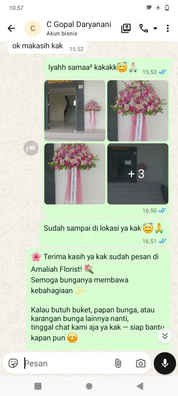Pengiriman Karangan Bunga Bantengan Karanggede