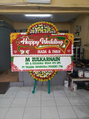 Papan Bunga di Bantengan Karanggede