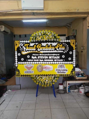 Papan Bunga di Bantengan Karanggede