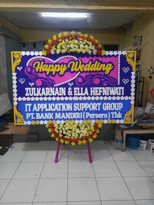 Papan Bunga di Bantengan Karanggede